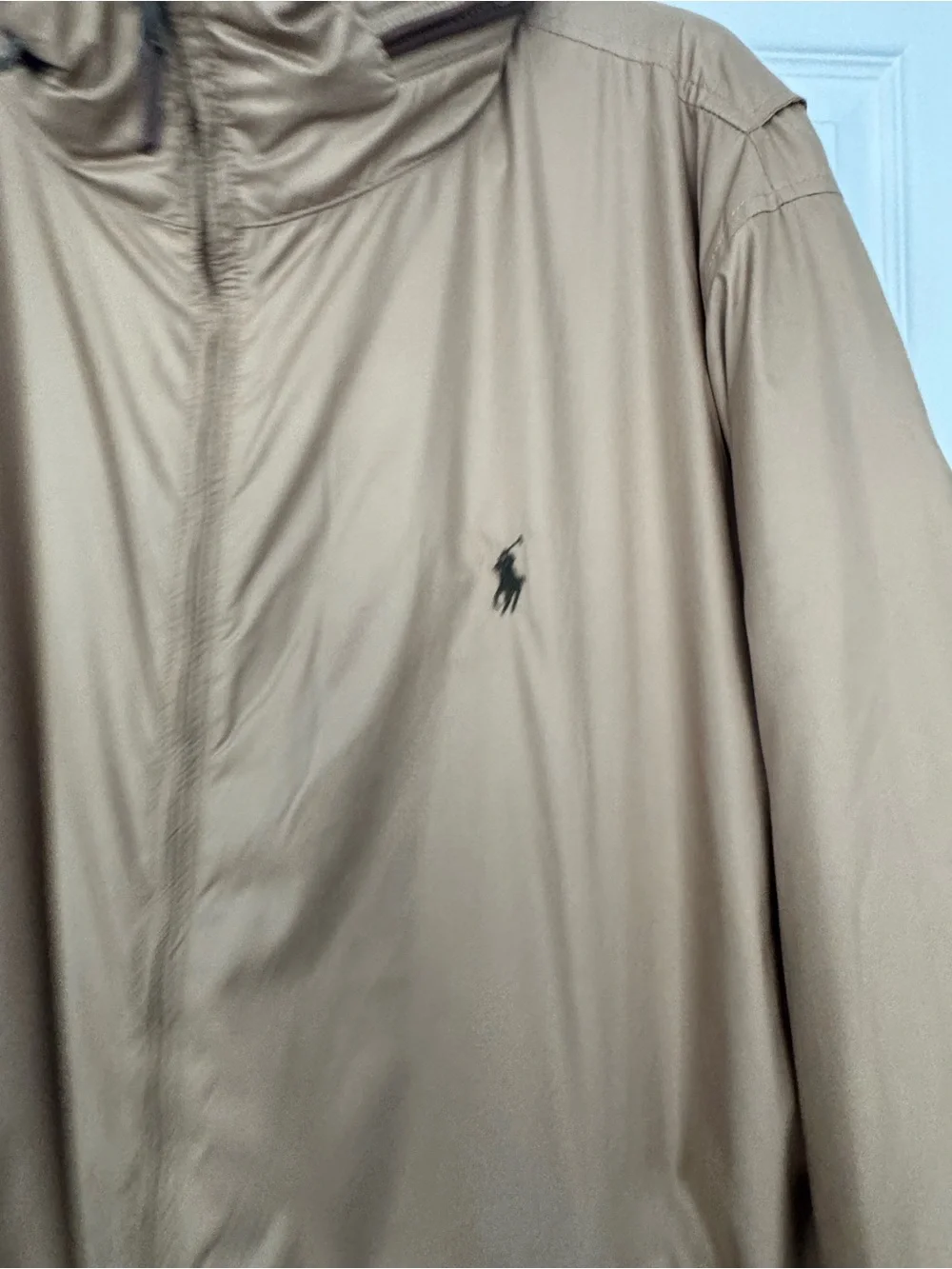 Polo by Ralph Lauren Khaki Lightweight Zip-Up Jacket